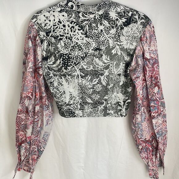 Rococo Sand Paola Shirt Twisted Knot in Multi-hue NWT! - Picture 10 of 13